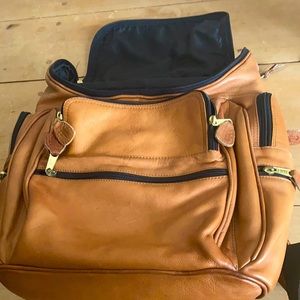 Frye Backpag. All leather.